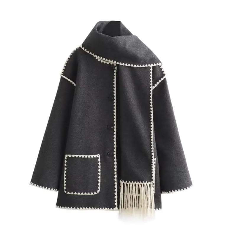 Cappotto con frange™