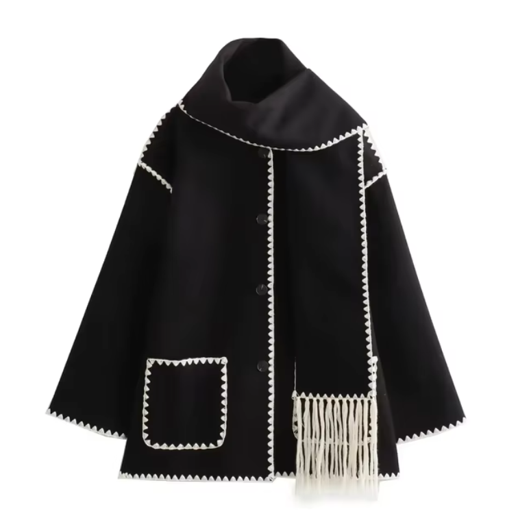 Cappotto con frange™